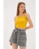 Fashion Friends Askılı Crop Atlet Turuncu