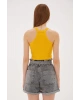 Fashion Friends Askılı Crop Atlet Turuncu
