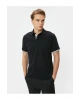 Koton Polo Yaka Tişört Slim Fit Düğmeli Kısa Kollu