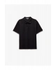 Koton Kısa Kollu Dokulu Regular Fit Polo Yaka Tişört