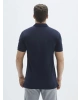 LCWAIKIKI Basic Lacivert Polo Yaka Kısa Kollu Basic Pike Erkek Tişört