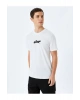 Koton Kısa Kollu Pamuklu Bisiklet Yaka Baskılı Slim Fit Tişört