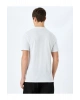 Koton Kısa Kollu Pamuklu Bisiklet Yaka Baskılı Slim Fit Tişört