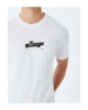 Koton Kısa Kollu Pamuklu Bisiklet Yaka Baskılı Slim Fit Tişört