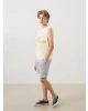 LCW Kids Gri Beli Lastikli Erkek Çocuk Şort