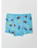 LCW Kids Mavi Baskılı Erkek Çocuk Boxer 3lü