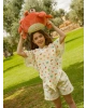 LCW Kids Beli Lastikli Gabardin Kız Çocuk Şort (S5)