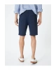 KOTON Kumaş Şort Bermuda Chino Slim Fit Düğmeli Cepli Katlı Paça