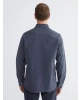 LCW Jeans Gri Rahat Kalıp Erkek Jean Gömlek