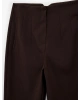 Viskon Karışımlı Ekstra Yüksek Bel Slim Fit Cigarette Pantolon