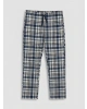 LC WAIKIKI Kahverengi Regular Fit Ekose Erkek Pijama Takımı