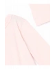 baby Pembe Bisiklet Yaka Kız Bebek Hastane Çıkış Seti 3lü