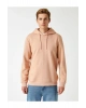 Basic Kapşonlu Sweatshirt