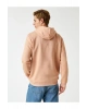 Basic Kapşonlu Sweatshirt