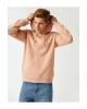 Basic Kapşonlu Sweatshirt