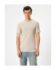 Basic Kısa Kollu Bisiklet Yaka Slim Fit Tişört