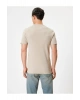 Basic Kısa Kollu Bisiklet Yaka Slim Fit Tişört