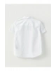 Basic Kısa Kollu Poplin Erkek Çocuk Gömlek