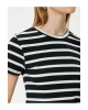 Basic Tişört Kısa Kollu Bisiklet Yaka Slim Fit