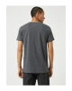 Basic Tişört Slim Fit Bisiklet Yaka Kısa Kollu Pamuklu
