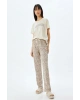 Bej Melanj Kadın Pijama Takımı 5WLK40044MK