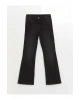 Beli Ayarlanabilir Lastikli Kız Çocuk Jean Pantolon