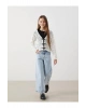 Beli Ayarlanabilir Lastikli Kiz Cocuk Jean Pantolon - S50467Z4
