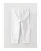 Beli Lastikli Basic Kız Çocuk 3/4 Boy Tayt