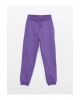 Beli Lastikli Basic Kız Çocuk Jogger Eşofman Altı