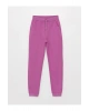 Beli Lastikli Basic Kız Çocuk Jogger Eşofman Altı