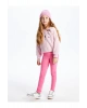 Beli Lastikli Basic Kız Çocuk Tayt