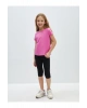 Beli Lastikli Basic Kız Çocuk Tayt