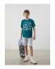 Beli Lastikli Erkek Çocuk Kargo Şort