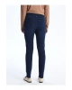 Beli Lastikli Slim Fit Kadın Jean Pantolon