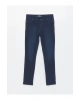 Beli Lastikli Slim Fit Kadın Jean Pantolon