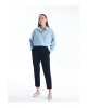Beli Lastikli Standart Fit Kadın Pantolon