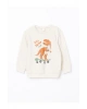 Bisiklet Yaka Baskili Erkek Cocuk Sweatshirt ve Esofman Alt 2li Takim - S56809Z1