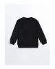 Bisiklet Yaka Baskili Erkek Cocuk Sweatshirt - W4fo10z1