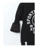 Bisiklet Yaka Erkek Çocuk Kalın Sweatshirt