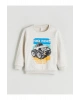 Bisiklet Yaka Erkek Çocuk Sweatshirt