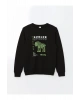 Bisiklet Yaka Erkek Çocuk Sweatshirt