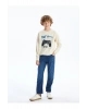 Bisiklet Yaka Erkek Çocuk Sweatshirt