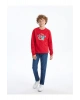 Bisiklet Yaka Erkek Çocuk Sweatshirt