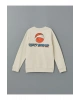 Bisiklet Yaka Erkek Çocuk Sweatshirt