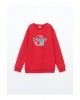 Bisiklet Yaka Erkek Çocuk Sweatshirt
