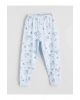 Bisiklet Yaka Kız Çocuk Pijama Takım 2li (W5)