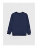 Bisiklet Yaka Nostaljik Maymun Baskılı Uzun Kollu Erkek Çocuk Sweatshirt