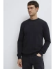Bisiklet Yaka Siyah Sweatshirt