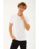 Bisiklet Yaka T-shirt Beyaz / White