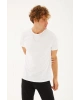 Bisiklet Yaka T-shirt Beyaz / White